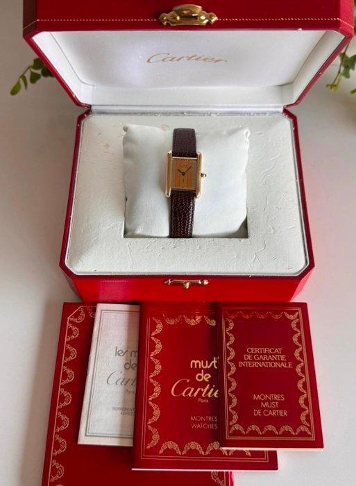 Cartier - Tank Must de Cartier - 5057001 - Dames - 1991, Bijoux, Sacs & Beauté, Montres | Hommes