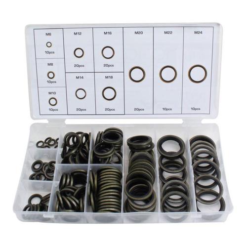 ASTA Assortiment Multiseal carterplug ringen 150-delig, Doe-het-zelf en Bouw, IJzerwaren en Bevestigingsmiddelen, Nieuw, Ophalen of Verzenden