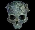 964 g 10,30 X 9,00 cm AA Labradorite Skull magique XXL tête
