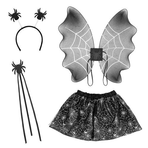 Halloween Accessoireset Meisje 4 delig, Hobby & Loisirs créatifs, Articles de fête, Envoi