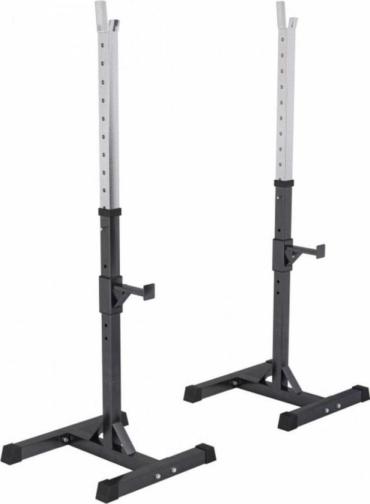 Gorilla Sports Haltersteunen - Squat Rack - Verstelbaar, Huis en Inrichting, Overige Huis en Inrichting, Verzenden