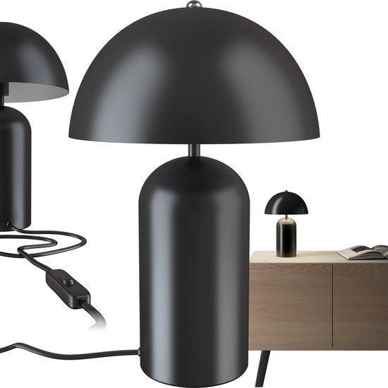 2dekans | tectake Tafellamp – Paddenstoeldesign – 40 W – 25, Huis en Inrichting, Lampen | Tafellampen, Ophalen of Verzenden