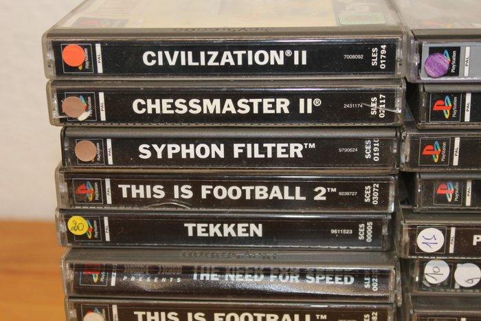 Sony - Playstation 1 (PS1) - 24 ps1 games - Videogame - In, Games en Spelcomputers, Spelcomputers | Overige Accessoires