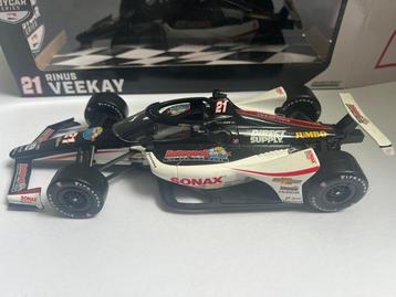 Eric Jan Kremer - Rinus VeeKay kunstdruk en modelauto 1:18