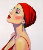 Christophe Gastaldi - Baigneuse - XL, Antiek en Kunst, Kunst | Schilderijen | Modern