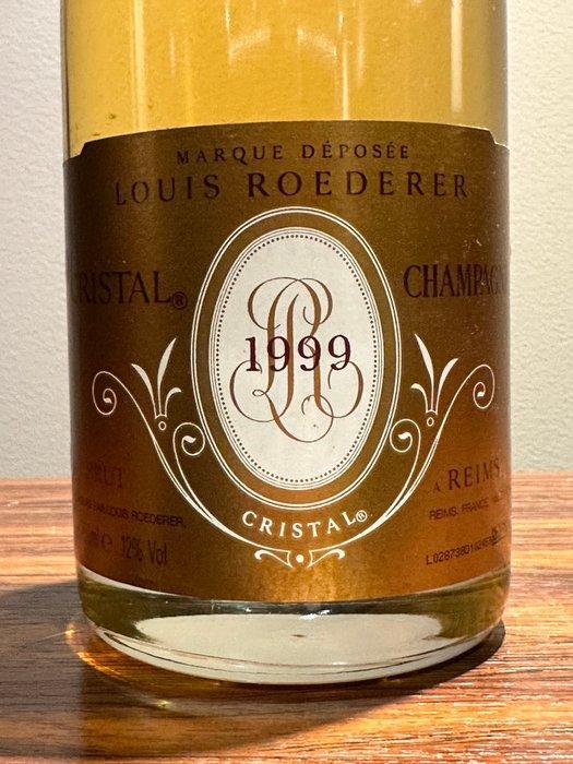 1999 Louis Roederer, Cristal - Champagne - 1 Fles (0,75, Verzamelen, Wijnen