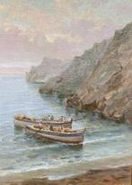 Alberto Picardi (1896-?) - Pescatori in costiera, Antiquités & Art