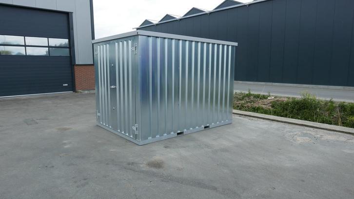 Abri Poubelle - en Acier Galvanisé, Doe-het-zelf en Bouw, Containers