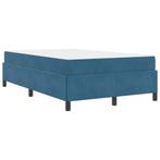 vidaXL Bedframe Anders Donkerblauw en wit 120 x 200 cm, Verzenden, Nieuw