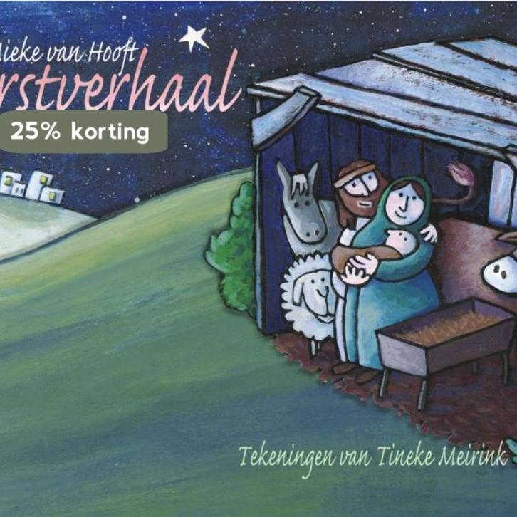 Kerstverhaal 9789025110659 Mieke van Hooft, Boeken, Overige Boeken, Gelezen, Verzenden