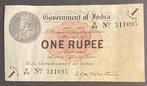 India. - 1 Rupee 1917 - A.C. McWatters - Pick 1b