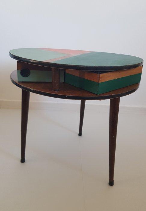 Table dappoint - Frêne - Tripode tiroirs pivotants, Antiek en Kunst, Kunst | Designobjecten