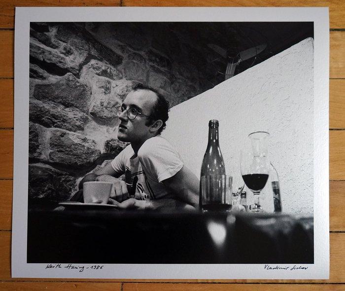 Vladimir Sichov - Keith Haring Paris 1986, Antiek en Kunst, Kunst | Schilderijen | Modern
