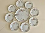 Bernardaud & Co. Limoges, porseleinen dessertservies voor 8