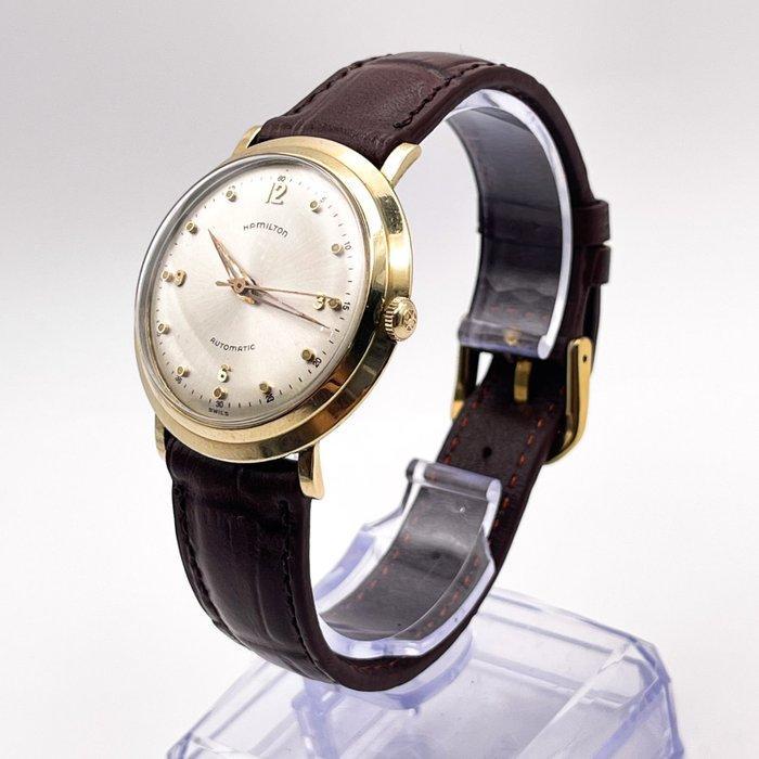 Hamilton - 10k GOLD-FILLED cal. 661 - Zonder minimumprijs -, Handtassen en Accessoires, Horloges | Heren