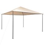 vidaXL Prieel 4x4 m staal beige, Tuin en Terras, Verzenden, Nieuw