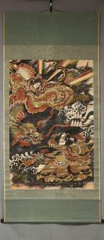 Kite Picture (Tako-e) - The Legend of the Giant Centipede, Antiek en Kunst
