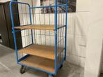 Diverse stalen transportniveauwagens 3/4 niveaus (8x), Zakelijke goederen, Machines en Bouw | Heftrucks en Intern transport, Ophalen