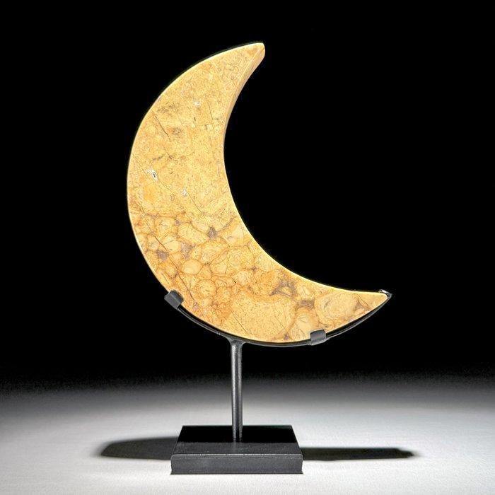 Geen minimumprijs - Prachtige gele Maligano Jaspis., Antiek en Kunst, Kunst | Designobjecten