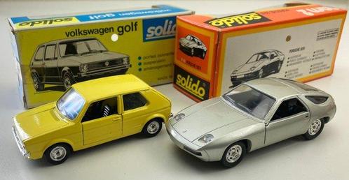 Solido 1:43 - Modelauto  (2) - 19 Volkswagen Golf and 49, Hobby en Vrije tijd, Modelauto's | 1:5 tot 1:12