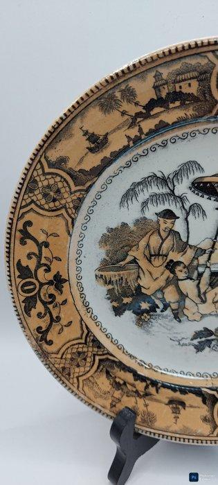 Petrus Regout - Bord (2) - Pajong - Keramiek - Zeldzaam, Antiek en Kunst, Antiek | Glaswerk en Kristal