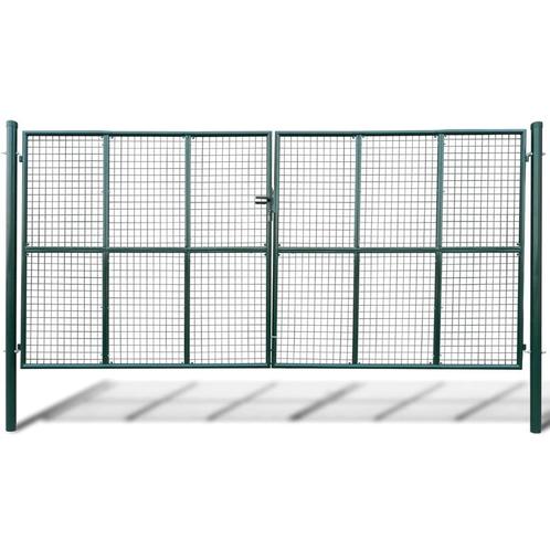 vidaXL Tuinpoort (gevlochten / 415 x 225 cm / 400 x 175 cm), Tuin en Terras, Tuinpoorten, Nieuw, Verzenden