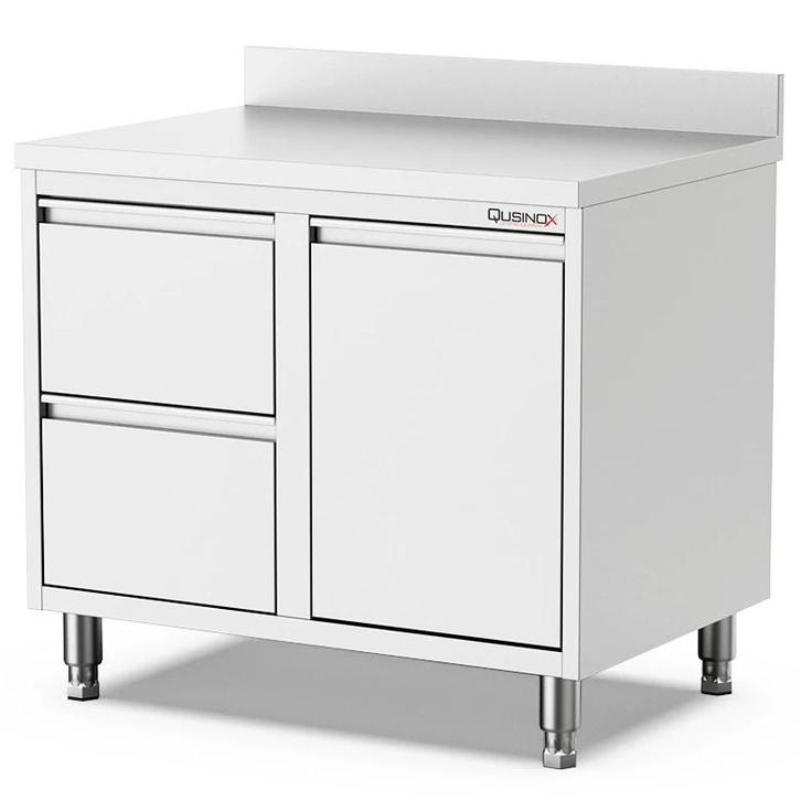 Werkbank | 700 LINE | RVS | Kanteldeur  + Laden (Links) |, Articles professionnels, Horeca | Équipement de cuisine, Envoi