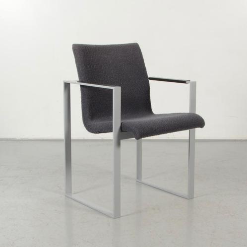 Brink vergaderstoel, antraciet, buisframe onderstel, Huis en Inrichting, Stoelen, Gebruikt, Ophalen of Verzenden