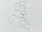 The Simpsons - 1 Originele animatietekening van Clancy, Cd's en Dvd's, Nieuw in verpakking