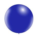 Donkerblauwe Reuze Ballon 60cm, Verzenden, Nieuw