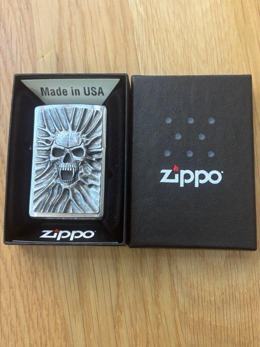 Zippo - Zonder Minimumprijs - Zakaansteker - Staal, Verzamelen, Rookartikelen, Aanstekers en Luciferdoosjes