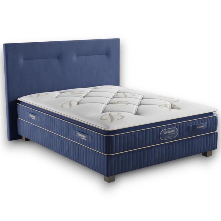 Simmons Luxury Taj-Mahal Boxspring Alhambra - 160 x 200, Huis en Inrichting, Slaapkamer | Boxsprings