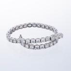 Zonder Minimumprijs - Armband - 14 karaat Witgoud - 9.33ct., Handtassen en Accessoires, Armbanden, Nieuw