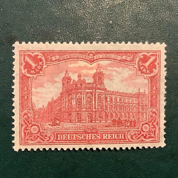 Duitse Rijk 1902 - 1 Mark Germania zonder watermerk -, Postzegels en Munten, Postzegels | Europa | Duitsland