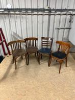 Set Caféstoelen (4 stuks)- Vintage/Café, Huis en Inrichting, Ophalen, Nieuw