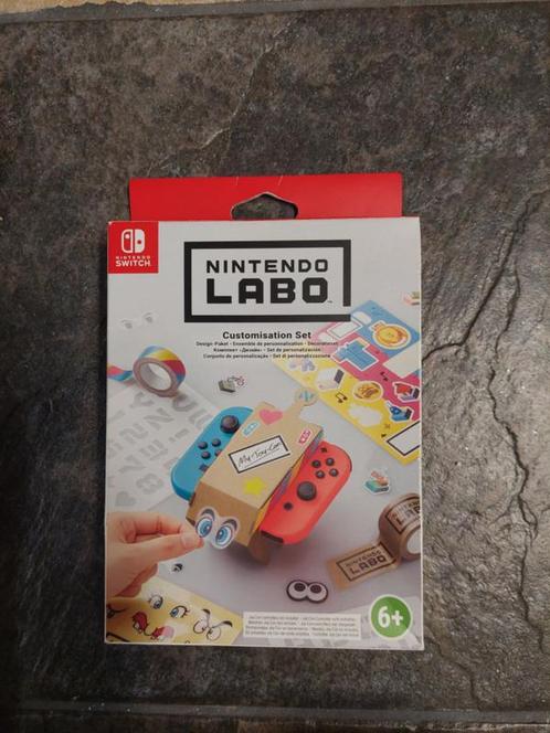 Nintendo Labo customisation set (Nintendo Switch nieuw), Games en Spelcomputers, Games | Overige, Ophalen of Verzenden