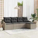 vidaXL 5-delige zetelset voor in de tuin met kussens -, Tuin en Terras, Verzenden, Nieuw
