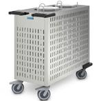 Bordenstapelaar | RVS | Onverwarmd | 144 Borden Ø190-260mm, Verzenden, Nieuw in verpakking