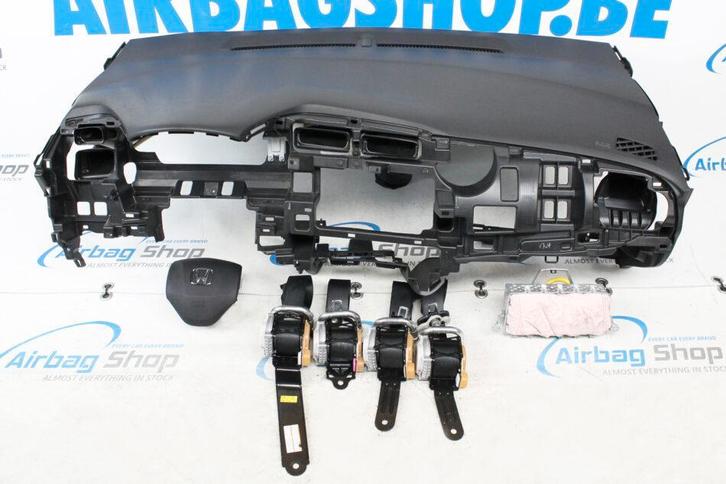 AIRBAG SET – DASHBOARD ZWART HONDA JAZZ (2020-HEDEN), Auto-onderdelen, Dashboard en Schakelaars, Gebruikt, Honda