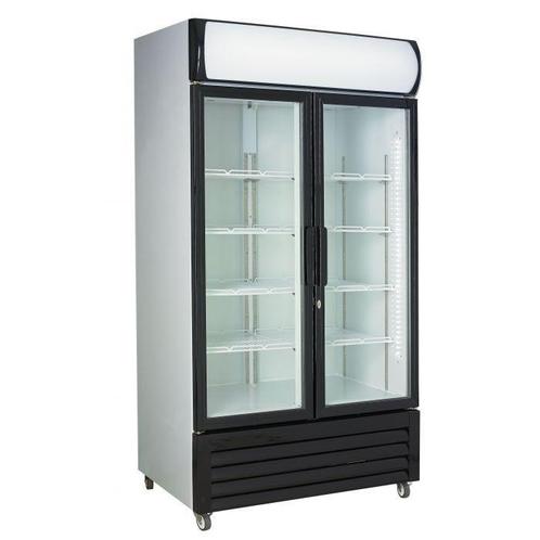 KOELKAST 2 GLASDEUREN FCU-750, Zakelijke goederen, Kantoor en Winkelinrichting | Winkel en Inventaris, Ophalen