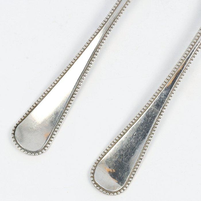 H.M. Mansvelt (Rotterdam)- Gember Couvert - Bestekset (2) -, Antiquités & Art, Antiquités | Argent & Or