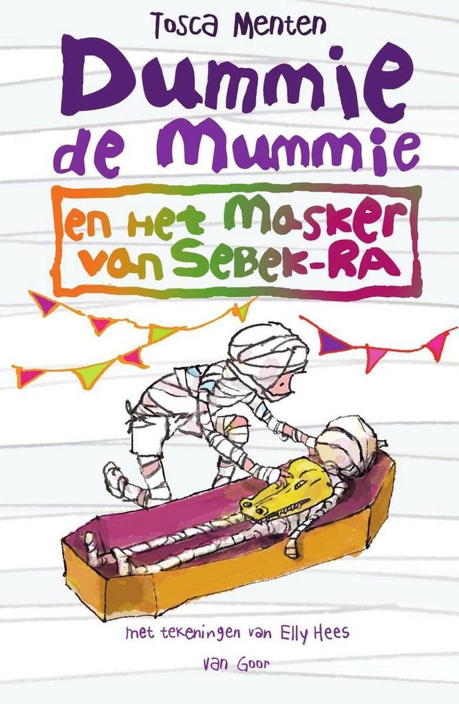 Dummie de mummie 4 - Dummie de mummie en het masker van, Boeken, Overige Boeken, Zo goed als nieuw, Verzenden