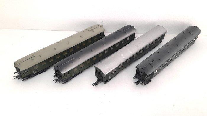 Liliput, Kleinbahn H0 - Modeltrein personenwagen (4) - ÖBB,, Hobby en Vrije tijd, Modeltreinen | H0