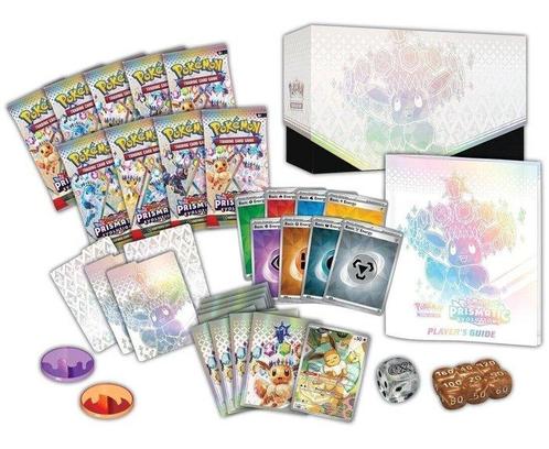 Pokémon Box - Prismatic Evolutions Elite Trainer Box -, Hobby en Vrije tijd, Verzamelkaartspellen | Pokémon
