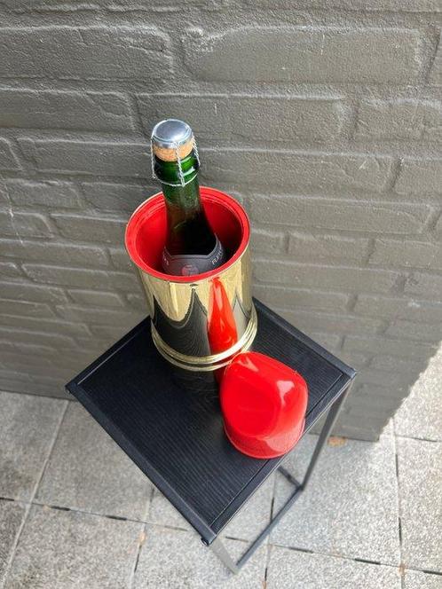 Piper Heidsieck - Champagne koeler - Plastic - Lipstick Goud, Antiek en Kunst, Antiek | Keukengerei