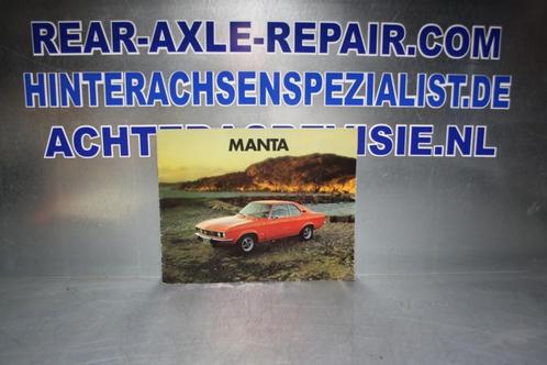 Folder Opel Manta A, uitgave 1973. (Folders, Autoboeken), Livres, Autos | Brochures & Magazines, Envoi