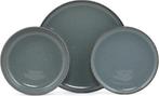 Tweedekans | Asir - Dinerset (18-delig) - Blauw - 27 x 27 x, Huis en Inrichting, Ophalen of Verzenden, Nieuw