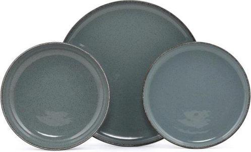 Tweedekans | Asir - Dinerset (18-delig) - Blauw - 27 x 27 x, Huis en Inrichting, Keuken | Servies, Ophalen of Verzenden