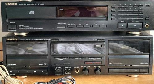 Kenwood - KX-W4030 Cassette recorder-player, DP-2030 CD, Audio, Tv en Foto, Radio's