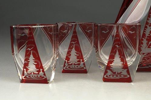 Karaf - Kristal, Antiek en Kunst, Kunst | Designobjecten